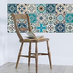 Home affaire Fliesenaufkleber Ornamente | Mehrfarbig