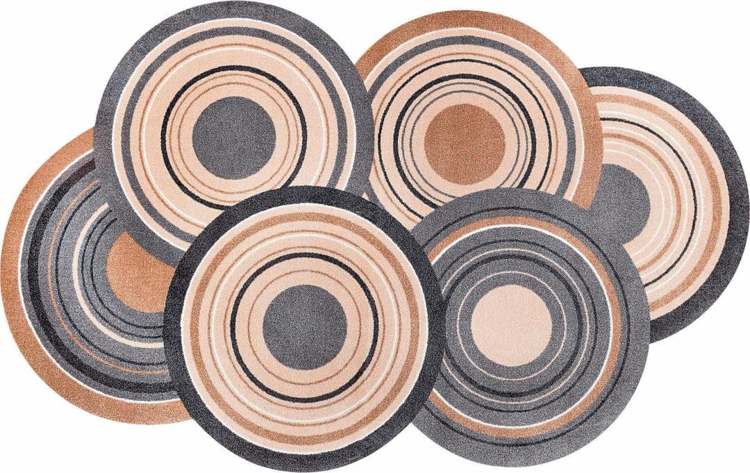 wash+dry by Kleen-Tex Teppich Cosmic Colours | Mehrfarbig