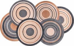 wash+dry by Kleen-Tex Teppich Cosmic Colours | Mehrfarbig