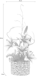 Kunstpflanze Lilien | Mehrfarbig 2