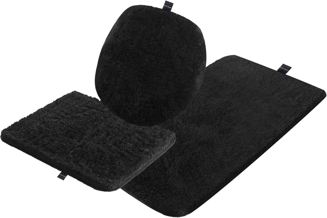 Bruno Banani Lana Badematten-Set | Schwarz