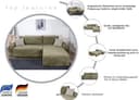 COLLECTION AB Ecksofa Pia | Grau 3