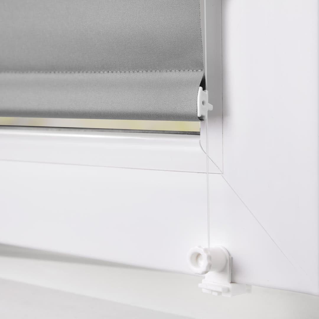 Seitenzugrollo Uni Rollo | Grau