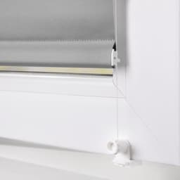 Seitenzugrollo Uni Rollo | Grau