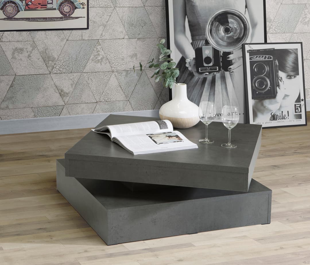FORTE Couchtisch | Grau