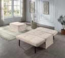 ATLANTIC home collection Schlafsofa Finn | Beige 2