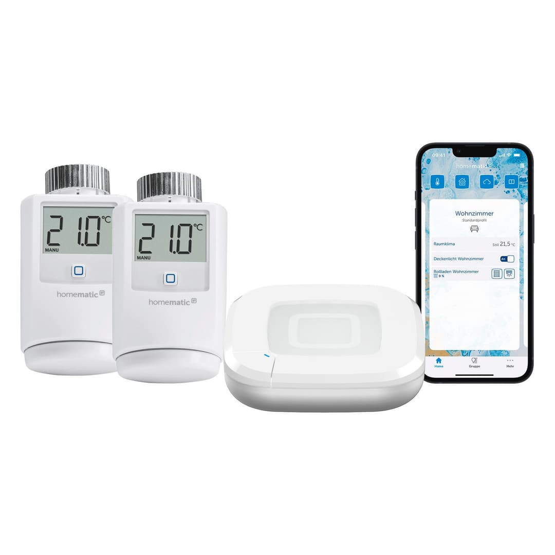 Homematic IP Heizkörperthermostat Starter Bundle | Weiß