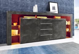 borchardt Möbel Sideboard Lima | Grau