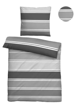Biberna Bettwäsche 0025009 | Grau