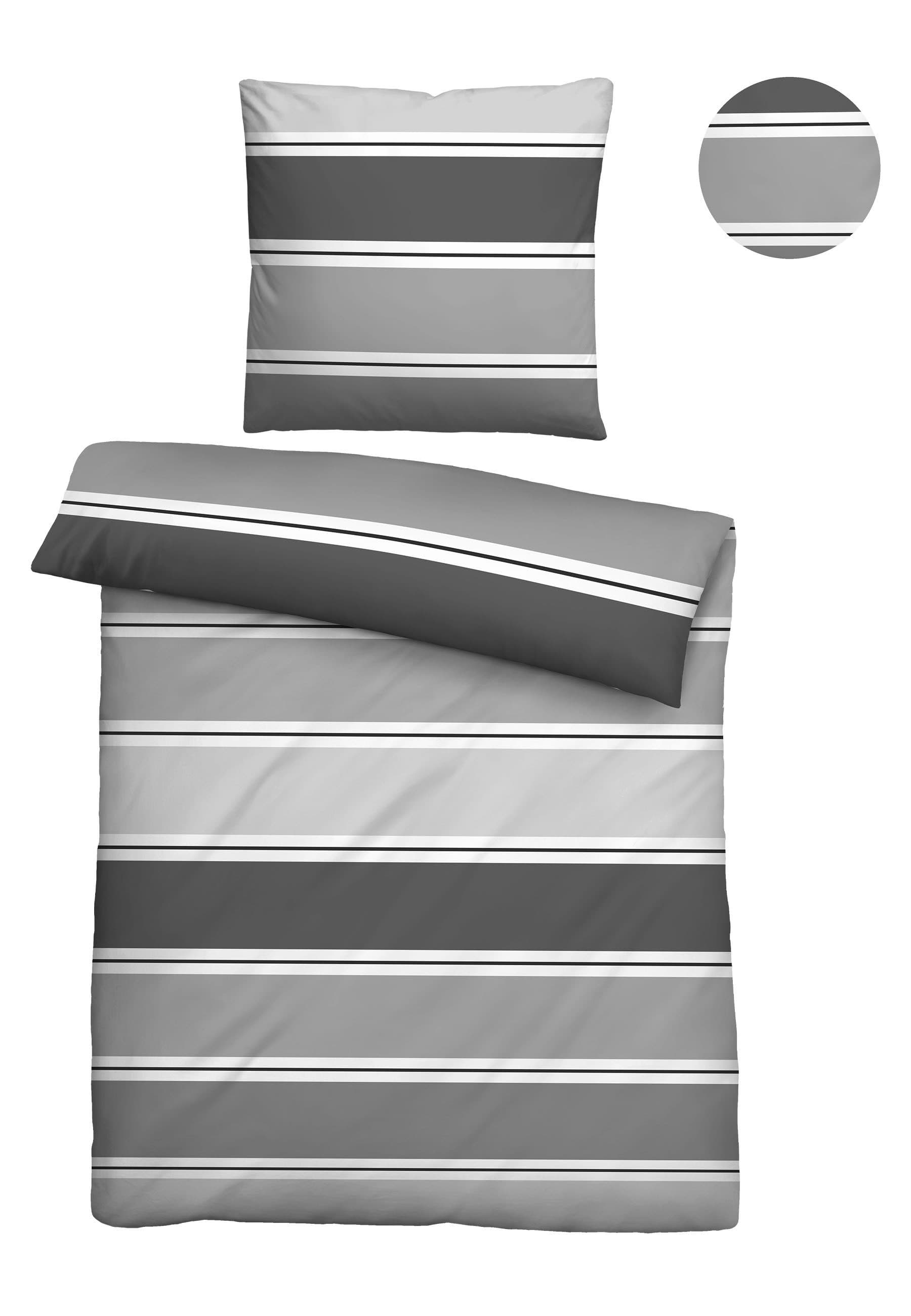 Biberna Bettwäsche 0025009 | Grau