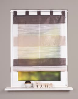 HOME WOHNIDEEN Raffrollo GABI | Braun