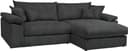 Home affaire Ecksofa Soft&Cosy XXL L-Form | Schwarz 2
