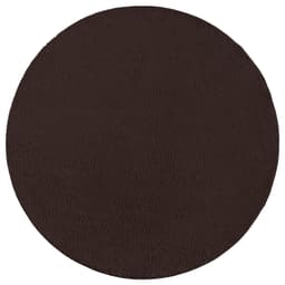 the carpet Teppich Relax round | Braun