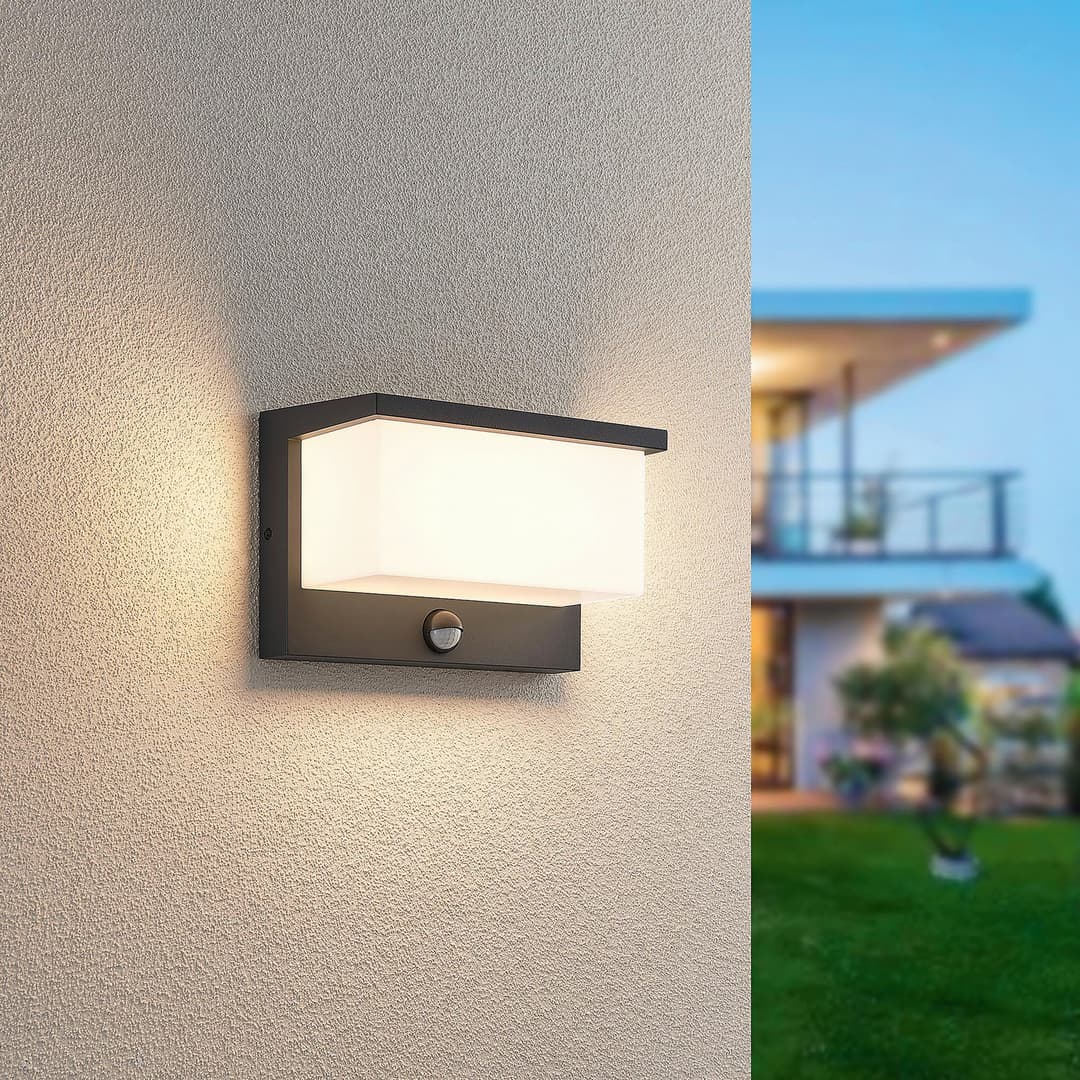 TRIO Leuchten LED Außen-Wandleuchte NESTOS | Grau