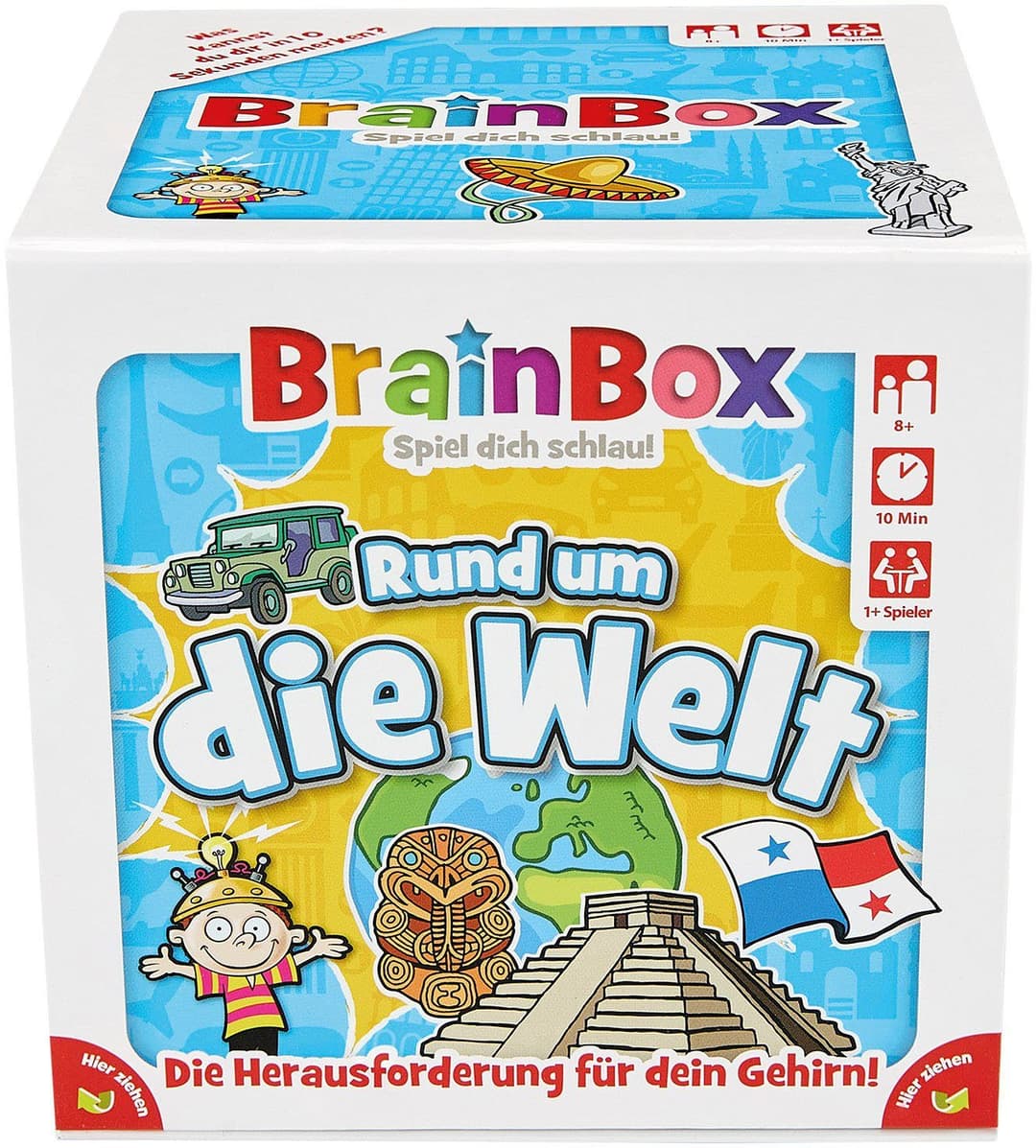 BrainBox Spiel Rund um die Welt | Mehrfarbig