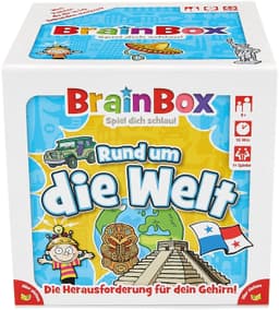 BrainBox Spiel Rund um die Welt | Mehrfarbig