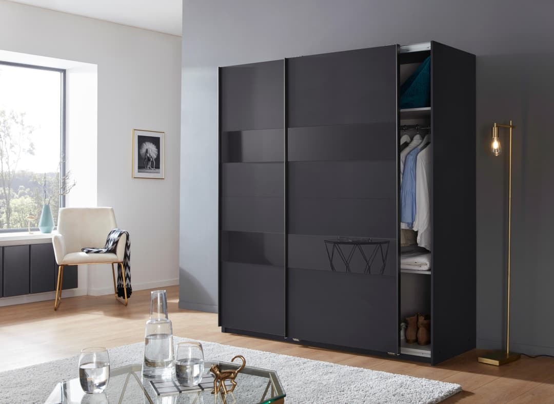 Wimex Schwebetürenschrank Altona | Grau