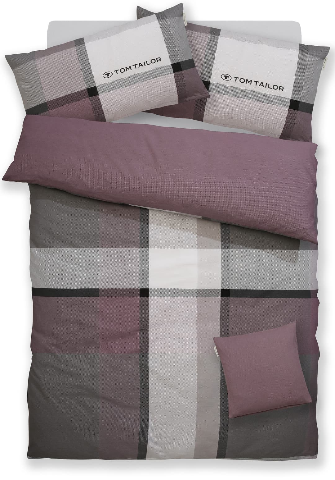 TOM TAILOR HOME Bettwäsche Lenny | Braun
