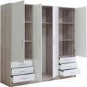 FORTE Kleiderschrank Jupiter | Holztöne 5