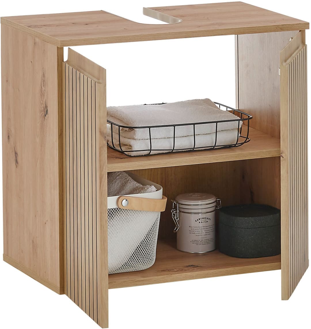 BASIC by Balculina Waschbeckenunterschrank Austin | Holztöne