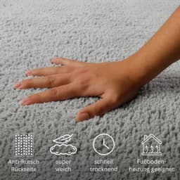 OTTO home Badematte Meellor | Grau