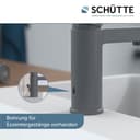 Schütte ELEPHANT Waschtischarmatur | Schwarz 3
