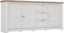 FORTE Sideboard Iloppa | Weiß 3