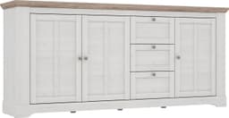 FORTE Sideboard Iloppa | Weiß