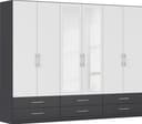 Kleiderschrank HERSBRUCK | Mehrfarbig