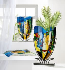 Casablanca by Gilde Tischvase Magic | Mehrfarbig