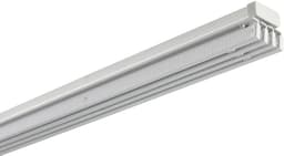 GARDINIA Flächenvorhangschiene Emia Komplett Set | Silber