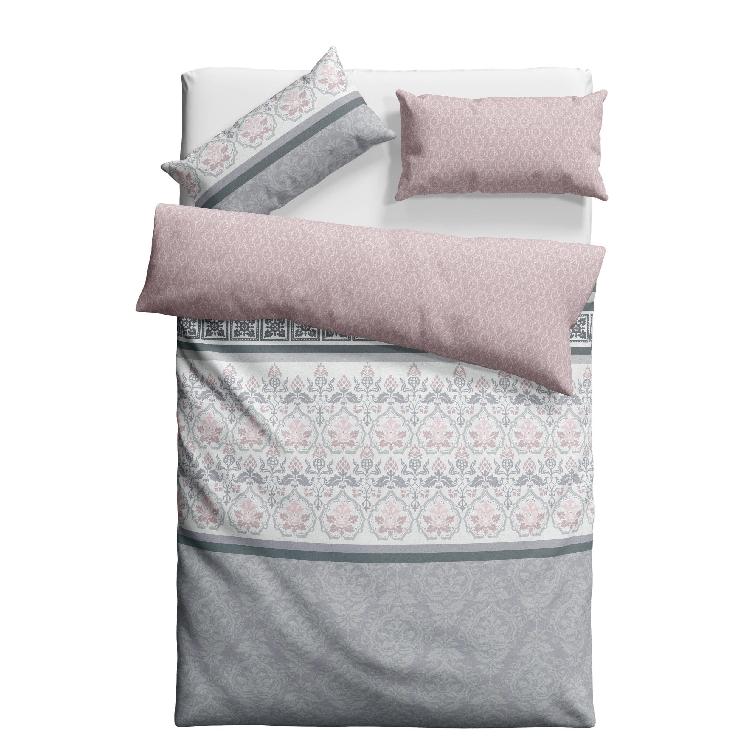 OTTO home Bettwäsche Cremona | Grau