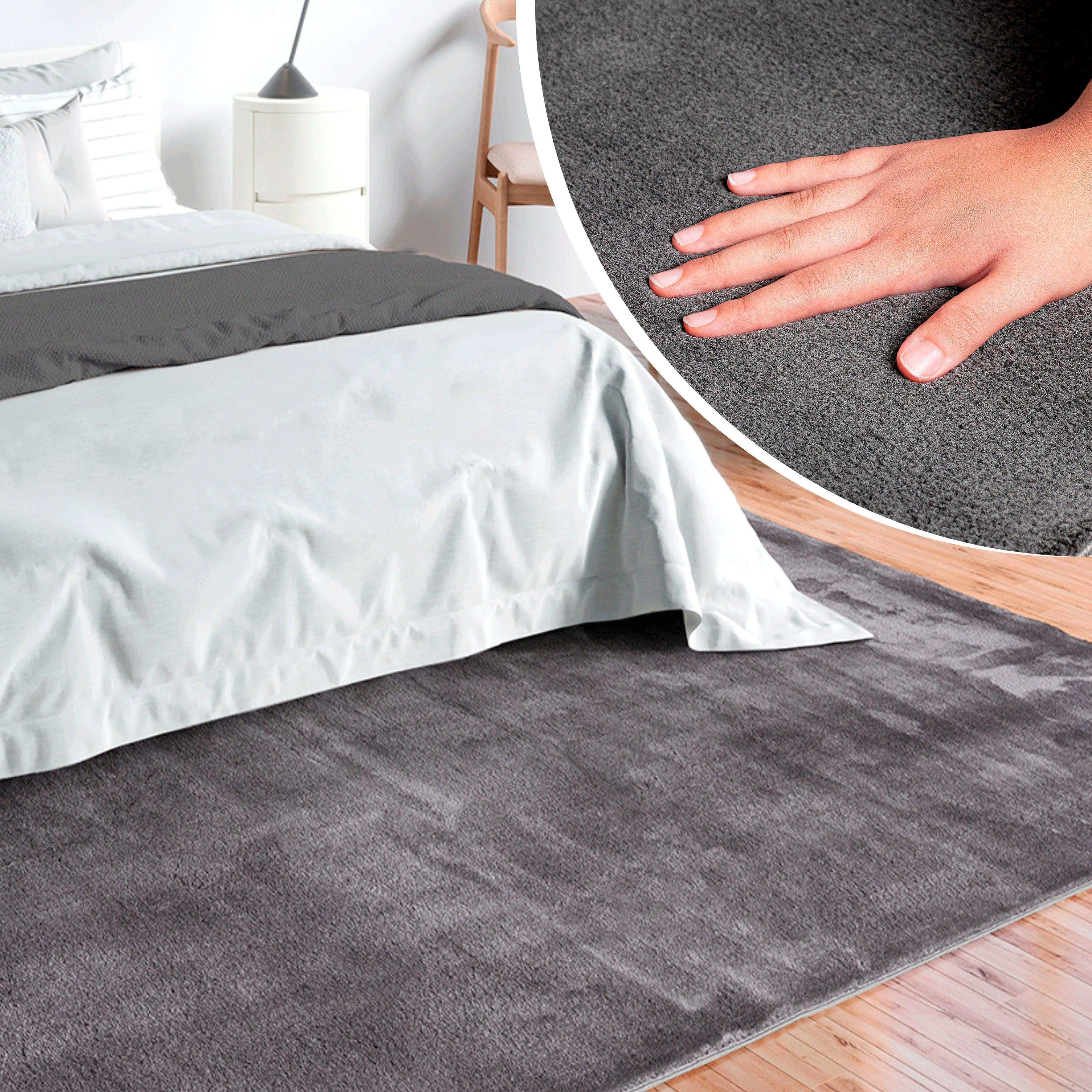 merinos Teppich Loft 37 | Grau