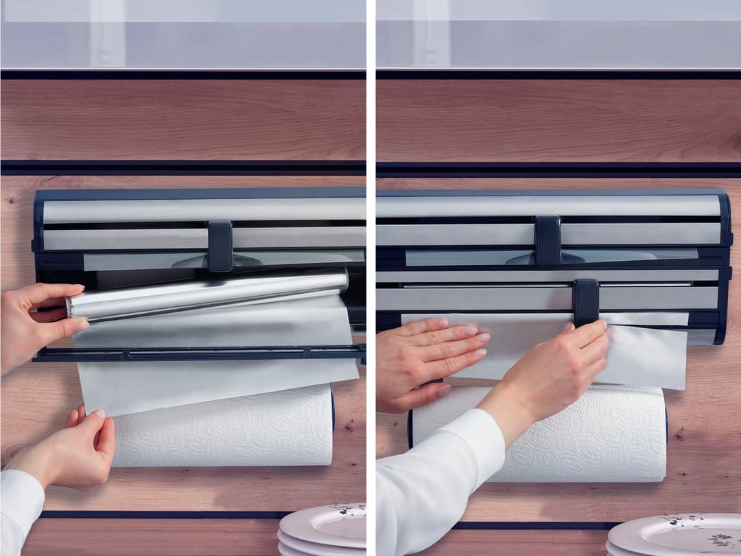 Leifheit Parat Royal Wandrollenhalter | Silber