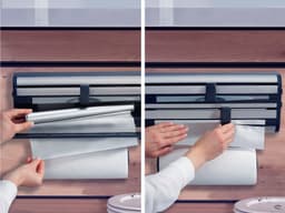 Leifheit Parat Royal Wandrollenhalter | Silber