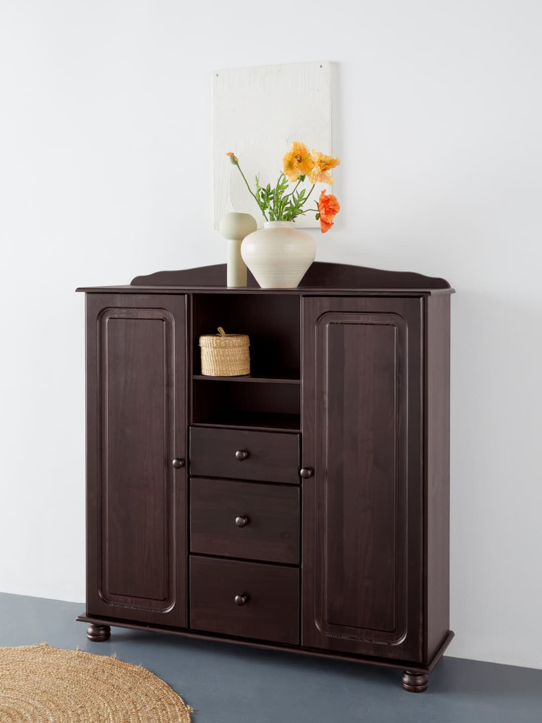 OTTO home Highboard Mette | Braun