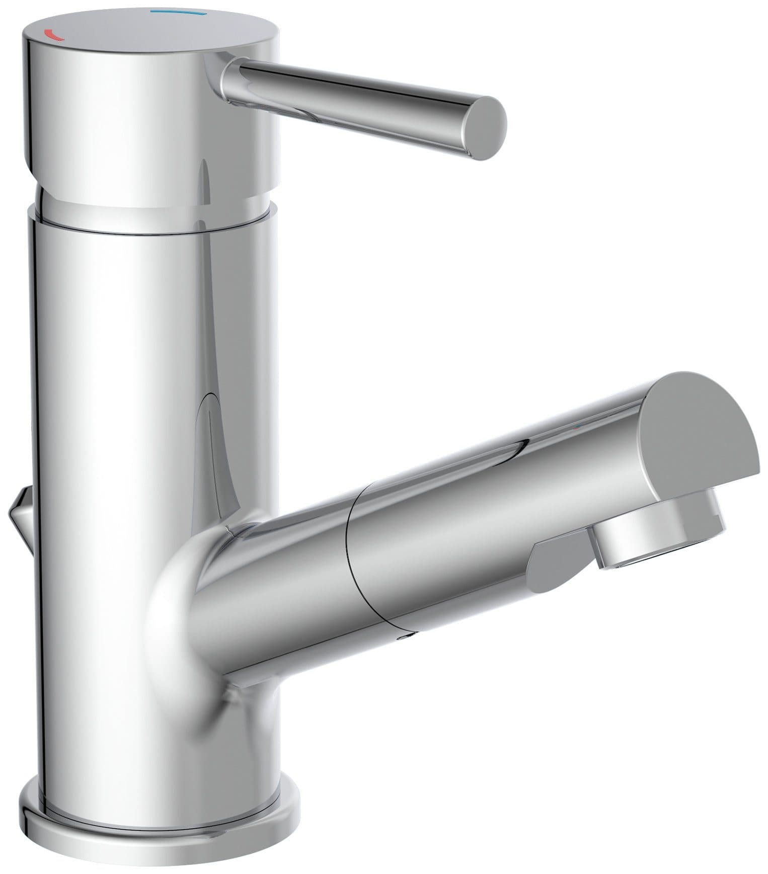 Schütte Cornwall Waschtischarmatur | Silber