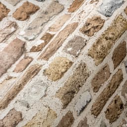 A.S. Création Bricks & Stones Vliestapete | Braun