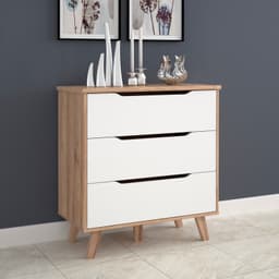 Forte Schubkastenkommode Vankka | Holztöne