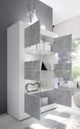 Home affaire Vitrine Basic | Weiß