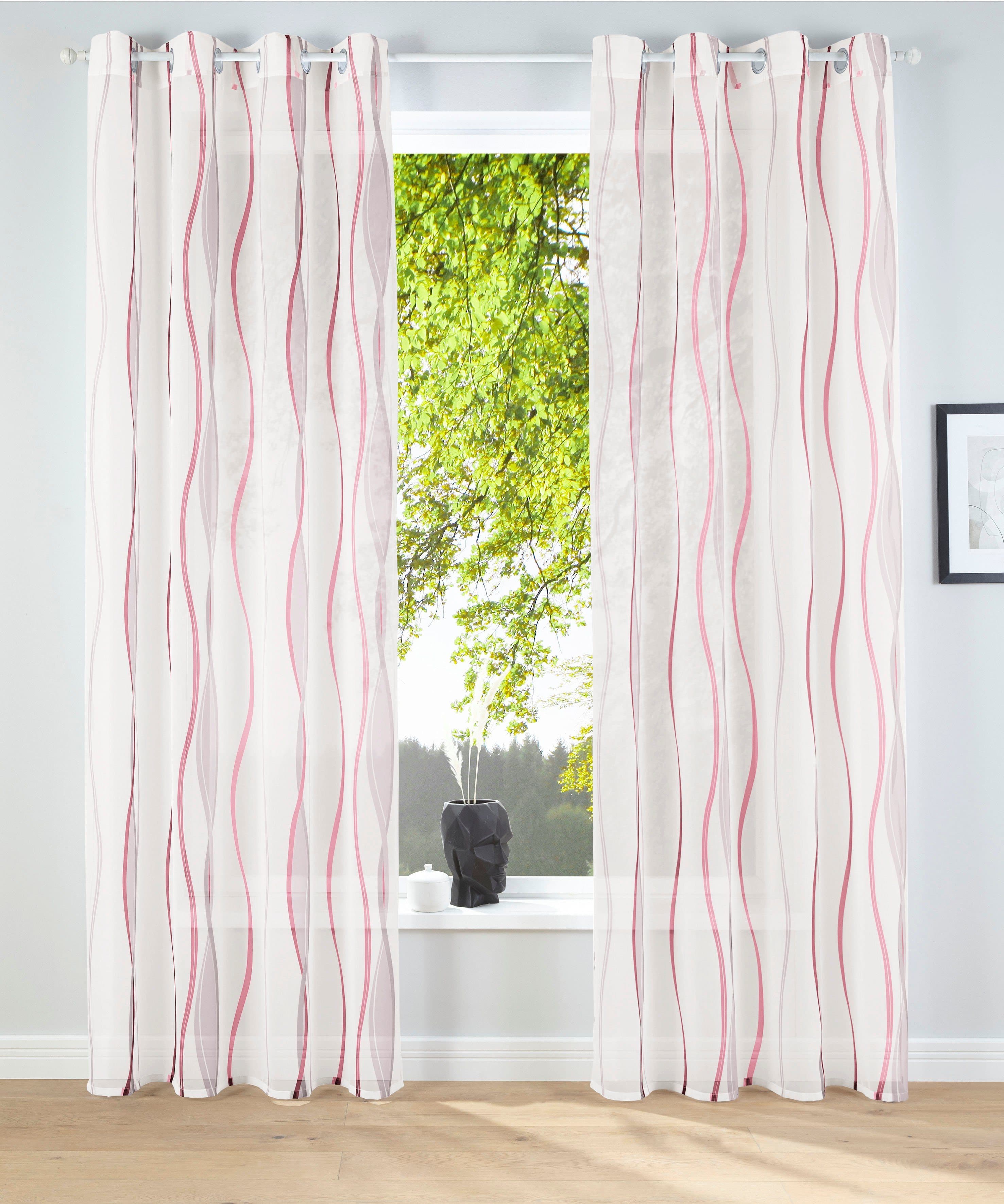 OTTO home Gardine Dimona | Mehrfarbig