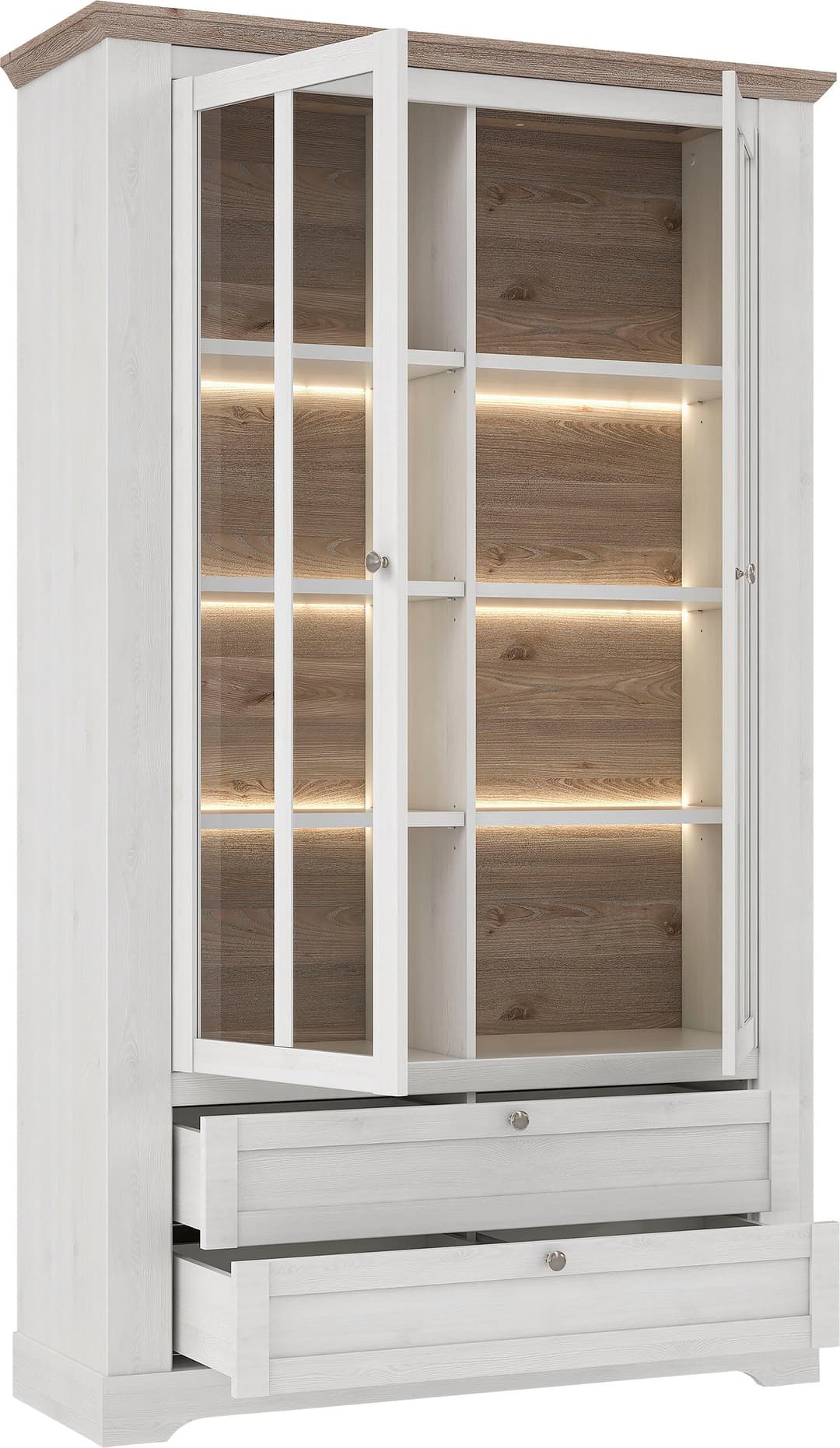 FORTE Vitrine Iloppa | Weiß