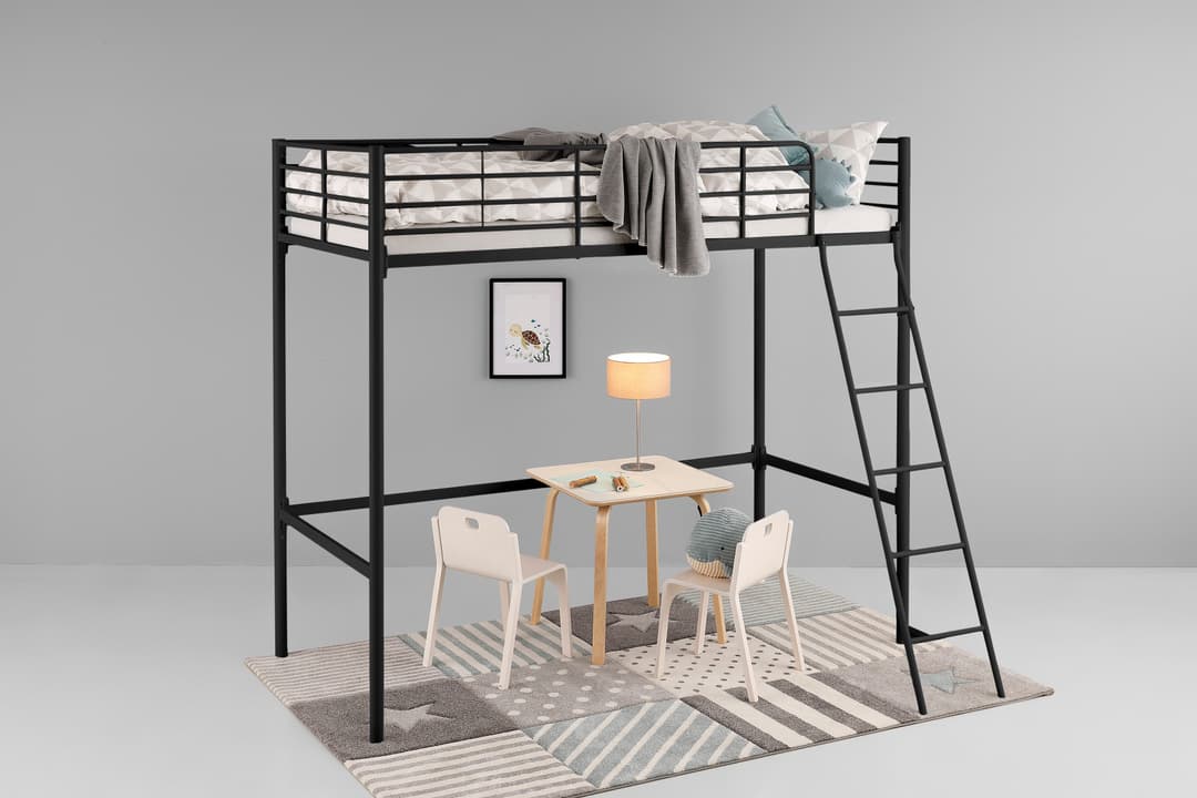 OTTO home Hochbett Hayo | Schwarz