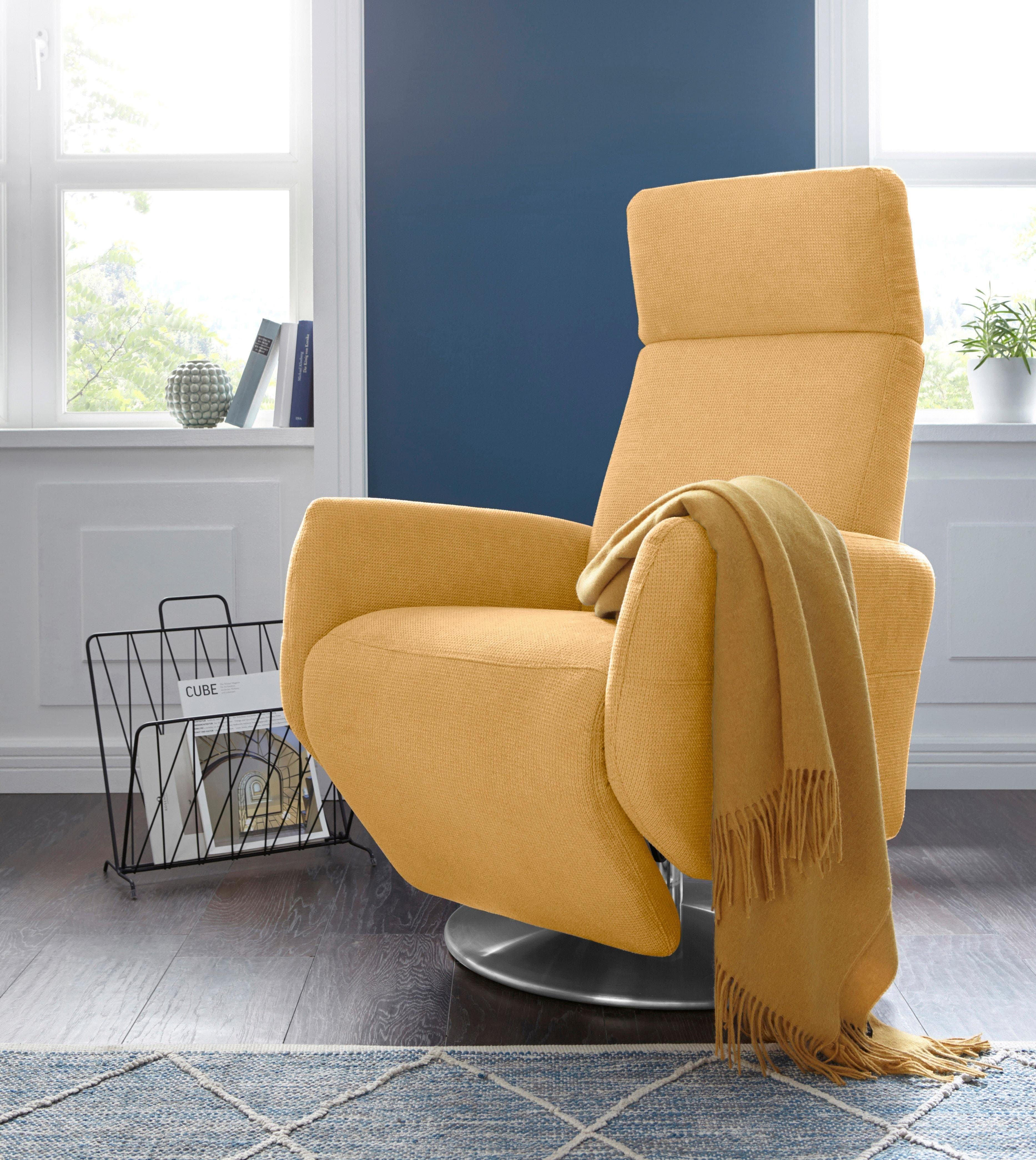 sit&more TV-Sessel Kobra | Gelb