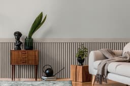 living walls Vliestapete Wallpanel | Beige