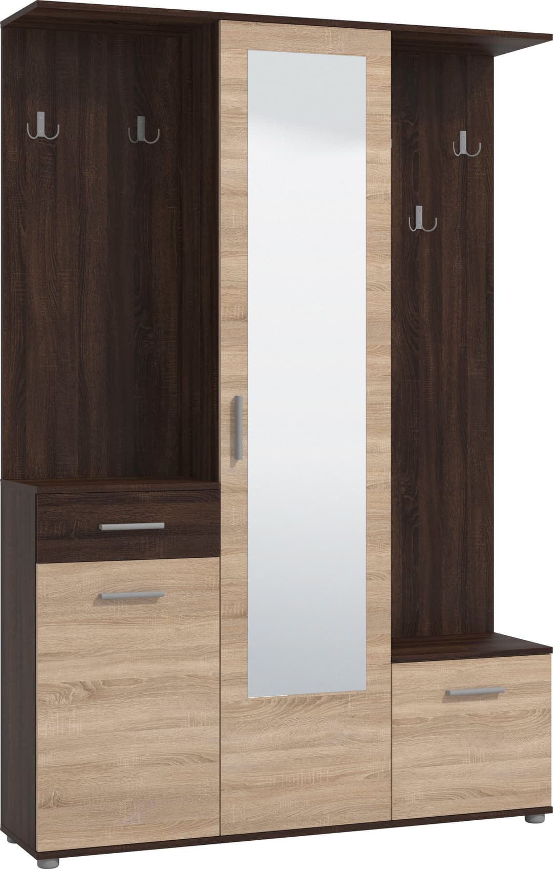 INOSIGN Kompaktgarderobe Martin | Holztöne