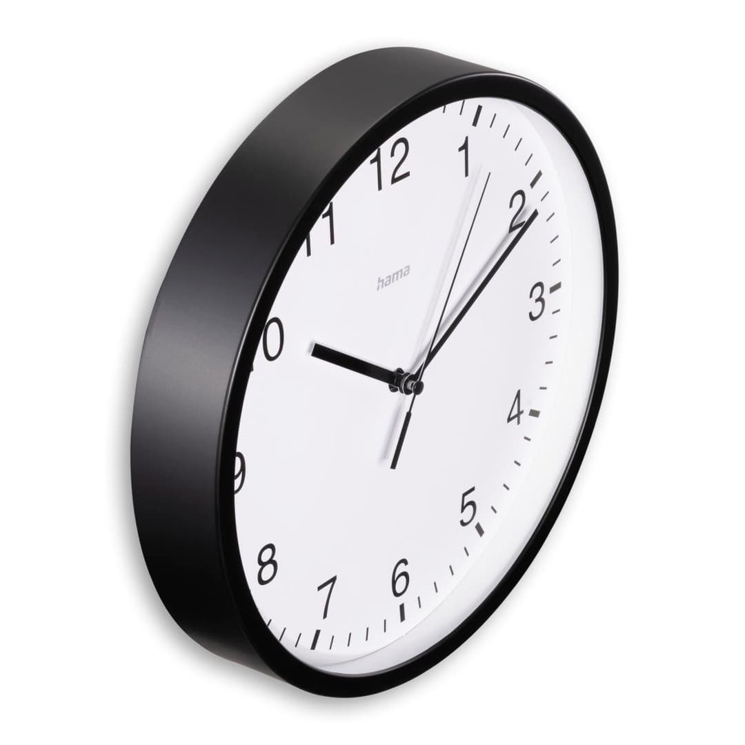 Hama Wanduhr "Elba" | Schwarz