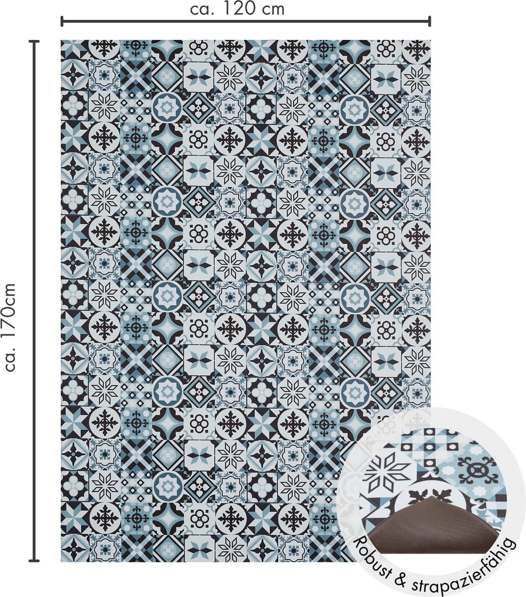 Andiamo Vinylteppich Marrakesch | Grau