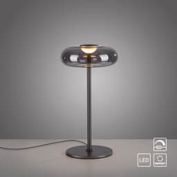 SCHÖNER WOHNEN-Kollektion LED Tischleuchte POSH | Grau