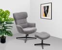 Home affaire Sessel Clarah Relaxsessel | Grau